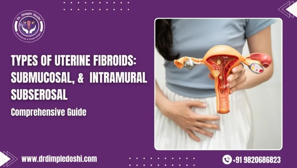 Types of Uterine Fibroids Submucosal, & Intramural Subserosal in goregaon west, mumbai